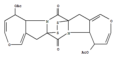 Acetylaranotin Structure,20485-01-2Structure