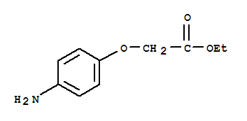 2-(4-氨基苯氧基)乙酸乙酯結(jié)構(gòu)式_20485-38-5結(jié)構(gòu)式