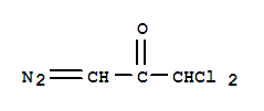 2-Propanone,1,1-dichloro-3-diazo- Structure,20485-54-5Structure