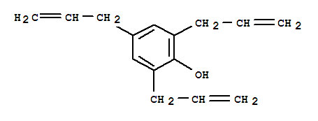 2,4,6-三烯丙基苯酚結(jié)構(gòu)式_20490-22-6結(jié)構(gòu)式