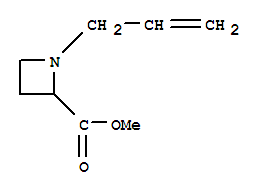 2-Azetidinecarboxylicacid,1-(2-propenyl)-,methylester(9ci) Structure,205443-20-5Structure