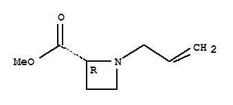 2-Azetidinecarboxylicacid,1-(2-propenyl)-,methylester,(r)-(9ci) Structure,205443-25-0Structure