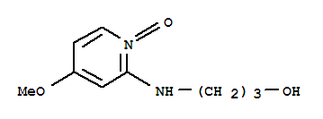 1-Propanol,3-[(4-methoxy-1-oxido-2-pyridinyl)amino]-(9ci) Structure,205676-73-9Structure