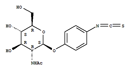 N-acetyl -beta-d-glucosamine phenylisothiocyanate Structure,20581-43-5Structure