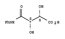 (2S,3S)-(-)-苯胺酒石酰胺酸結(jié)構(gòu)式_206761-64-0結(jié)構(gòu)式