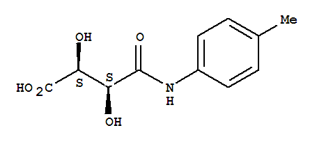 (2S,3s)-2,3-dihydroxy-4-[(4-methylphenyl)amino]-4-oxobutanoic acid Structure,206761-78-6Structure