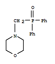 (Morpholinomethyl )diphenylphosphine oxide Structure,20684-76-8Structure