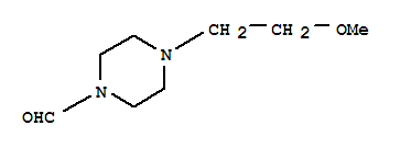 1-Piperazinecarboxaldehyde,4-(2-methoxyethyl)-(9ci) Structure,206862-55-7Structure