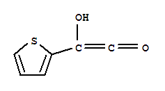 Ethenone, hydroxy-2-thienyl-(9ci) Structure,207735-99-7Structure