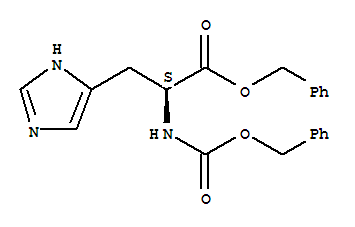 Benzyl n-[(benzyloxy)carbonyl]histidinate Structure,20794-07-4Structure