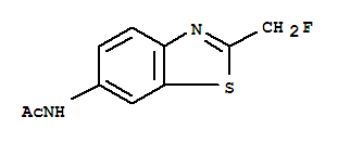 Acetamide, n-[2-(fluoromethyl)-6-benzothiazolyl]-(8ci) Structure,20897-50-1Structure