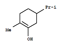 1-Cyclohexen-1-ol,2-methyl-5-(1-methylethyl)-(9ci) Structure,209126-21-6Structure