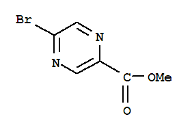 Methyl 5-bromopyrazine-2-carboxylate Structure,210037-58-4Structure