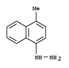 Hydrazine, (4-methyl-1-naphthalenyl)-(9ci) Structure,210696-77-8Structure