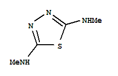 N2,n5-dimethyl-1,3,4-thiadiazole-2,5-diamine Structure,21123-50-2Structure