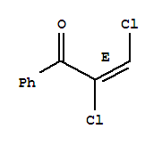 2-Propen-1-one, 2,3-dichloro-1-phenyl-, (2e)-(9ci) Structure,211322-72-4Structure