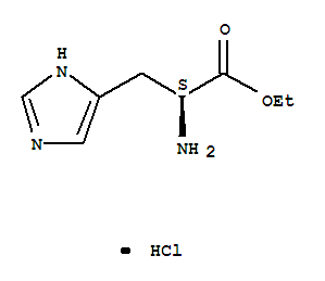 (S)-1-乙氧基羰基-2-(3h-咪唑-4-基)-乙胺鹽酸鹽結(jié)構(gòu)式_211491-78-0結(jié)構(gòu)式