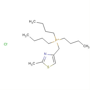 Tri-n-butyl[(2-methyl-1,3-thiazol-4-yl)methyl]phosphonium chloride Structure,211919-65-2Structure