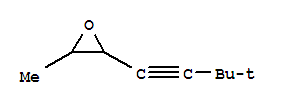 (9ci)-2-(3,3-二甲基-1-丁炔基)-3-甲基-環(huán)氧乙烷結(jié)構(gòu)式_212687-69-9結(jié)構(gòu)式