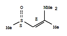 1-Propen-2-amine,n,n-dimethyl-1-[(s)-methylsulfinyl]-,(1z)-(9ci) Structure,212752-53-9Structure