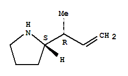 Pyrrolidine, 2-[(1r)-1-methyl-2-propenyl]-, (2s)-rel- (9ci) Structure,213616-40-1Structure