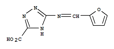 1H-1,2,4-triazole-3-carboxylicacid,5-[(2-furanylmethylene)amino]-(9ci) Structure,213842-62-7Structure