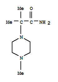 1-Piperazineacetamide,-alpha-,-alpha-,4-trimethyl-(8ci) Structure,21404-86-4Structure