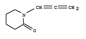 2-Piperidinone,1-(1,2-propadienyl)-(9ci) Structure,214219-69-9Structure