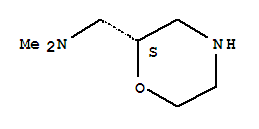 N,n-dimethyl-1-[(2s)-2-morpholinyl]methanamine Structure,214273-18-4Structure