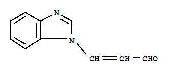 2-Propenal,3-(1h-benzimidazol-1-yl)-(9ci) Structure,21431-76-5Structure