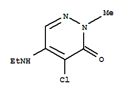 3(2H)-pyridazinone, 4-chloro-5-(ethylamino)-2-methyl- Structure,214556-17-9Structure