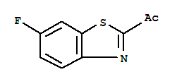 (9ci)-1-(6-氟-2-苯并噻唑)-乙酮結(jié)構(gòu)式_214855-01-3結(jié)構(gòu)式