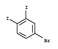 1-Bromo-3,4-diiodobenzene Structure,21521-54-0Structure