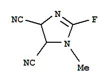 1H-imidazole-4,5-dicarbonitrile,2-fluoro-4,5-dihydro-1-methyl-(9ci) Structure,215317-92-3Structure