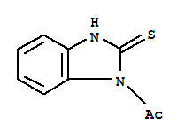 2H-benzimidazole-2-thione,1-acetyl-1,3-dihydro-(9ci)Structure,21541-32-2Structure 2H-benzimidazole-2-thione,1-acetyl-1,3-dihydro-(9ci) Structure,21541-32-2Structure
