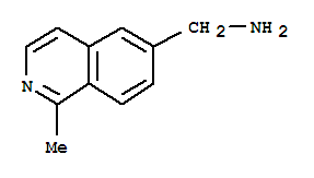 1-Methyl-6-isoquinolinemethanamine Structure,215454-32-3Structure