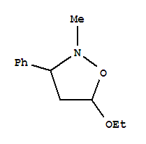 (9ci)-5-乙氧基-2-甲基-3-苯基-異噁唑啉結(jié)構(gòu)式_215509-17-4結(jié)構(gòu)式