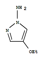 1H-pyrazol-1-amine,4-ethoxy-(9ci) Structure,215610-33-6Structure