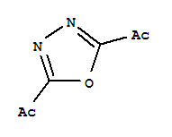 Ethanone, 1,1-(1,3,4-oxadiazole-2,5-diyl)bis-(9ci) Structure,215666-58-3Structure