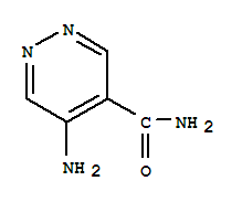 4-Pyridazinecarboxamide,5-amino-(8ci) Structure,21579-40-8Structure