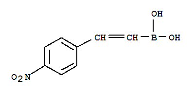 2-(4-Nitrophenyl )ethenylboronic acid Structure,216019-32-8Structure