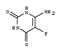 2,4(1H,3h)-pyrimidinedione, 6-amino-5-fluoro-(9ci) Structure,21615-11-2Structure