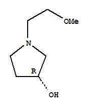 3-Pyrrolidinol, 1-(2-methoxyethyl)-, (3r)-(9ci) Structure,216666-99-8Structure