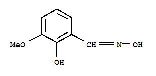 2-Hydroxy-3-methoxybenzaldehyde oxime Structure,2169-99-5Structure