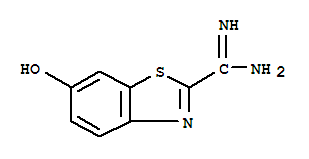 2-Benzothiazolecarboximidamide,6-hydroxy-(9ci) Structure,217099-80-4Structure