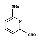 2-Pyridinecarboxaldehyde, 6-(methylthio)-(9ci) Structure,217657-76-6Structure