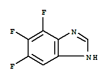 1H-benzimidazole,4,5,6-trifluoro-(9ci) Structure,217950-95-3Structure