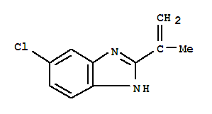 1H-benzimidazole,5-chloro-2-(1-methylethenyl)-(9ci) Structure,218432-07-6Structure