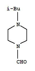 1-Piperazinecarboxaldehyde,4-(2-methylpropyl)-(9ci) Structure,21863-68-3Structure