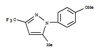 1-(4-Methoxyphenyl)-5-methyl-3-(trifluoromethyl)-1h-pyrazole Structure,218632-10-1Structure